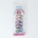 Hair elastic bands "Cute Unicorns" 6 pcs, 3.5 x 3.5 x 1 cm