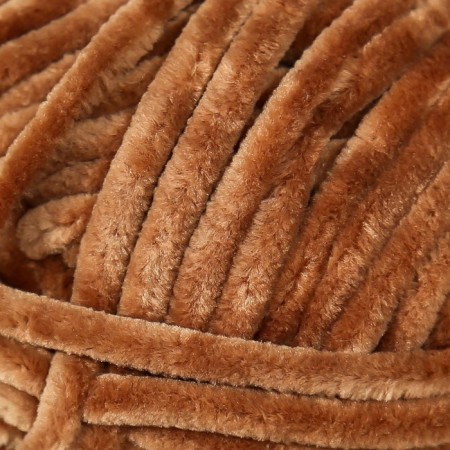 Yarn "Dolce" 100% micropoliester 120m/100g (765 beige) mix-2