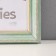 Photo frame Plastic "Babylon" 30x40 cm, light green