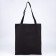 Shoper with TOXIC pocket, black, 40 x 35 cm