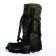 Tourist backpack, TAIF, 80 liters, cord department, 2 outer pockets, green color
