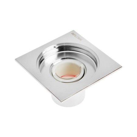 Gag Aflorn AF10510-10, D = 50 mm, vertical, 100x100 mm, brass, chrome-2