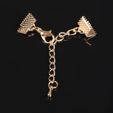 Build for the tape (pair) 10 mm, with a chain extension cord, color gold-2
