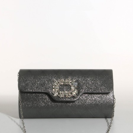 Bag-clate on the magnet, the color is dark silver-1