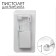 Disposable gun for piercing, earring in the “heart” kit, 4 mm, silver color