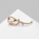 Book "curl", white color in gold