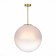Ceiling lamp ST LUCE. SL1190.222.01. Cassius. 1x60 W, E27, 35x35x57.5 cm, golden color