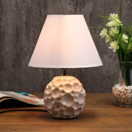 Table lamp "Montela" 1x40W E14 white 20x20x34 cm.-1