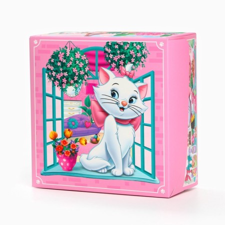Gift box with 3D, ARISTOKOTICA cats, 15x15x7 cm-6