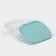 Container shade 150 ml, turquoise color