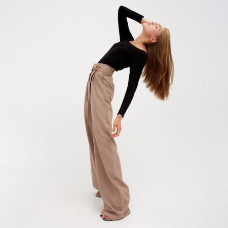 Body Female Minaku: Basic Lines, Black Color, Size 48-8