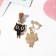 Clips children's "chosen" kittens, black color in gold