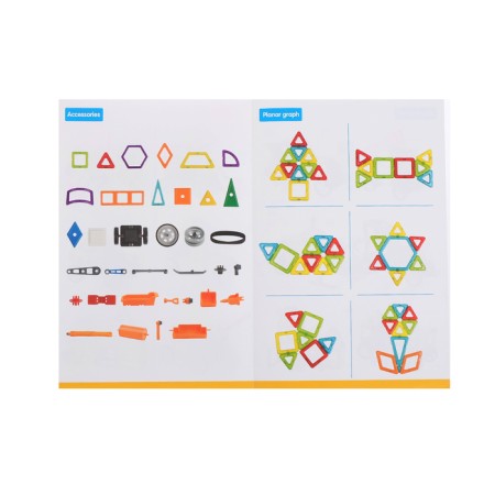 Magnetic designer "Magic Magnet", 76 parts-3