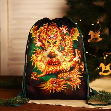 Bag on the lace, the color is green/multi -colored