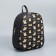 Baby backpack for girls from artificial leather "Corgi" 27x23 x 10 cm