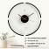 Watch wall, interior "minimalism", D-39 cm, silent