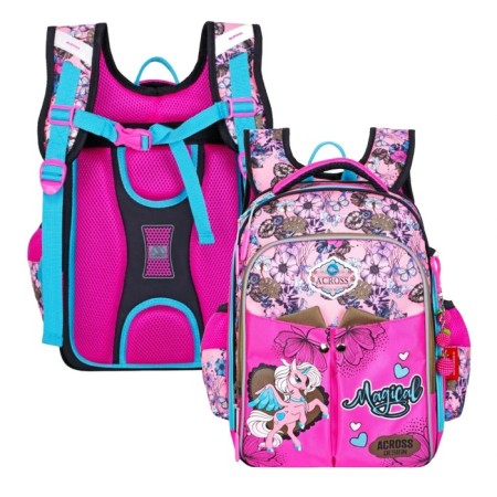 Frame backpack 35 x 26 x 18 cm, Across ACS5, pink ACS5-4