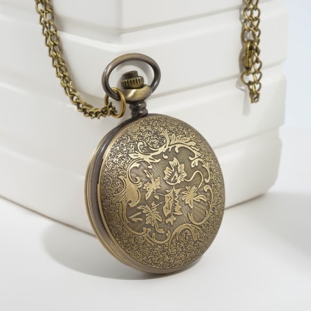Pocket quartz watches "monogram", on a chain of 80 cm-2
