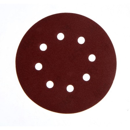 Circle of abrasive grinding under the "Velcro" tundra, perforated, 150 mm, p240, 5 pcs.-5