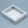 Gift box, packaging, “stars”, 23.5 x 20.5 x 5.5 cm