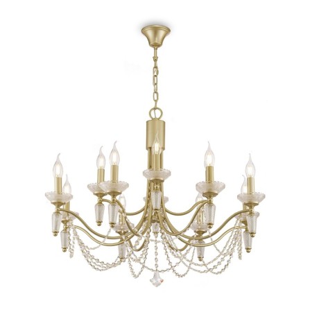 Freya FR2009PL-12G ZOE, 830x830x1750 mm, E14, 12x40W, Color gold-1
