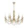 Freya FR2009PL-12G ZOE, 830x830x1750 mm, E14, 12x40W, Color gold