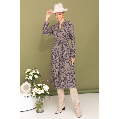 Women's dress, size 46, brown color