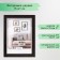 Photo frame MDF 15x21 cm, No. 6, wenge (plastic screen)