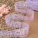 Capricon lace, 35 mm × 10 ± 1 m, lilac color
