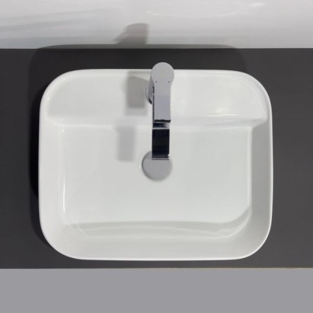 Comforty 78574-50 shell shell, rectangular, white color, 50 cm-3