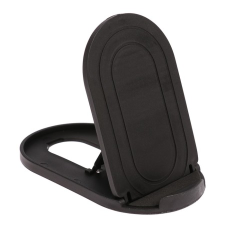 Luazon phone stand, folding, adjustable height, rubber insert, black-2