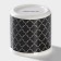 Sugar with a lid of the Morocco shares, 150 ml, black color