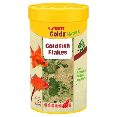 Sera Goldy Nature food for goldfish, in flakes, 250 ml, 60 g