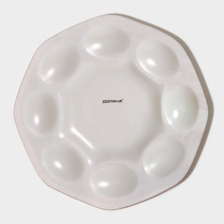 Glass stand for the eggs of the share "with a light Easter", d = 21 cm, 8 cells-5