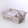 Storage basket, 40 × 30 × 13 cm, color mix