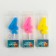 Candle in a cake on a skewer, number 4, mix, 4.5x2.5 cm