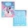 Notebook in a cage 18 sheets, 5 types of mix, cover coated cardboard, Minnie Mouse and unicorn