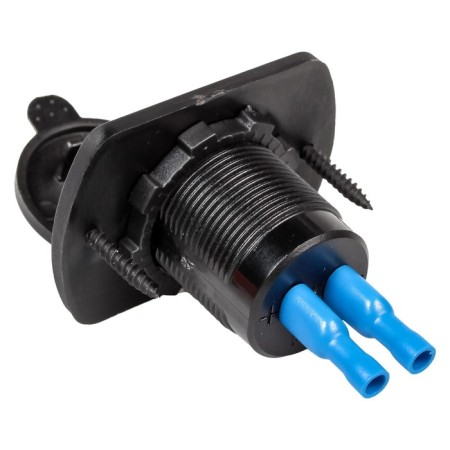 USB ROSET Car AIRLINE, moisture -proof, with 2 ports and voltmeter, 5V, 2.1A + 2.1a 98281-5