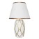 Santano table lamp E14 40W white-gold 20x25x39 cm Risalux