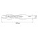 Dynel-gvo "Rosdubeel" RDR, frame, polyamide, secret cuff, 10x200 mm, 50 pcs