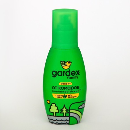Gardex Family mosquito spray, with Aloe Vera, 100 ml-3