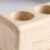Silent Wooden under 3 candles "rectangular", array, 15.5 × 6 × 6 cm