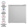 Maunfeld MFF50SL refrigerator, single -chamber, class A +, 50 l, silver