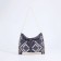 Shopper bag on magnet, white/blue color