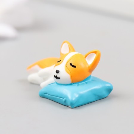 Figure for Florarium Polystone "Pyosik sleeps on a pillow of 4 cm"-3
