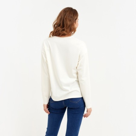 Women's Longsliva Minaku: Basic Line Ecrew color, rr 42-2