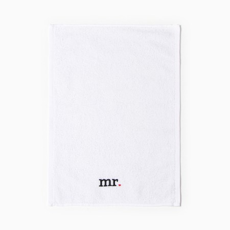 A set of towels "Mr. and Mrs." 35x50 cm-2 pcs, 100% cotton, 350 g/m2-1