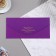 Money envelope "Happy Birthday!" Soft's software, embossing, purple color, 9x19 s