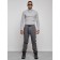 Trouses insulated sports male winter, size 54, color gray color
