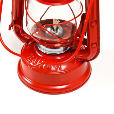 Kerosene lamp decorative red 9.7x12.5x1.5 cm Risalux-3